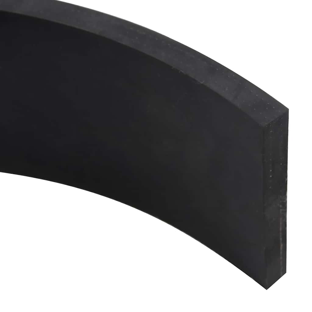 Rubber Edge for Snow Plow Black 120x8x1 cm