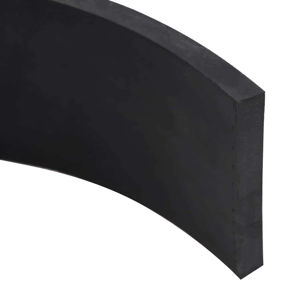Rubber Edge for Snow Plow Black 300x8x1 cm