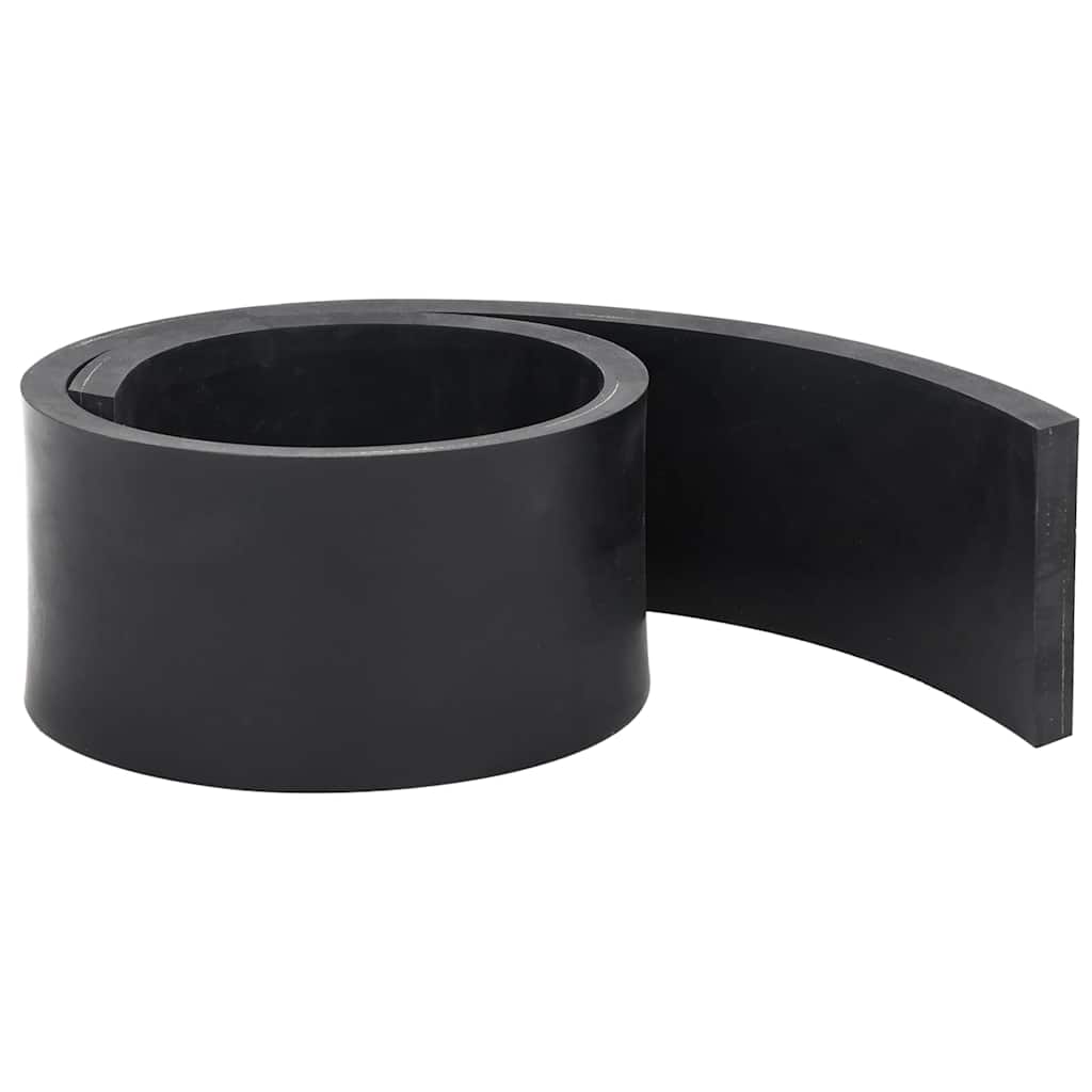 Rubber Edge for Snow Plow Black 80x10x1 cm