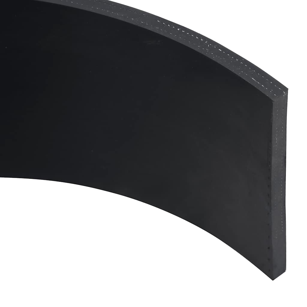 Rubber Edge for Snow Plow Black 120x15x1 cm