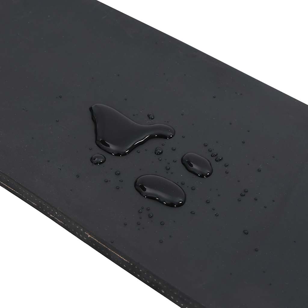 Rubber Edge for Snow Plow Black 120x15x1 cm