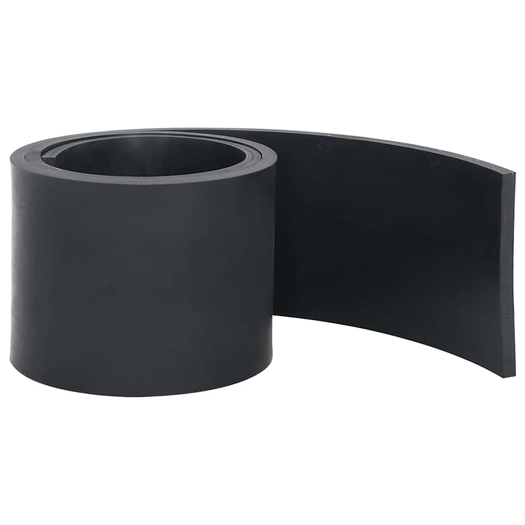 Rubber Edge for Snow Plow Black 150x15x1 cm