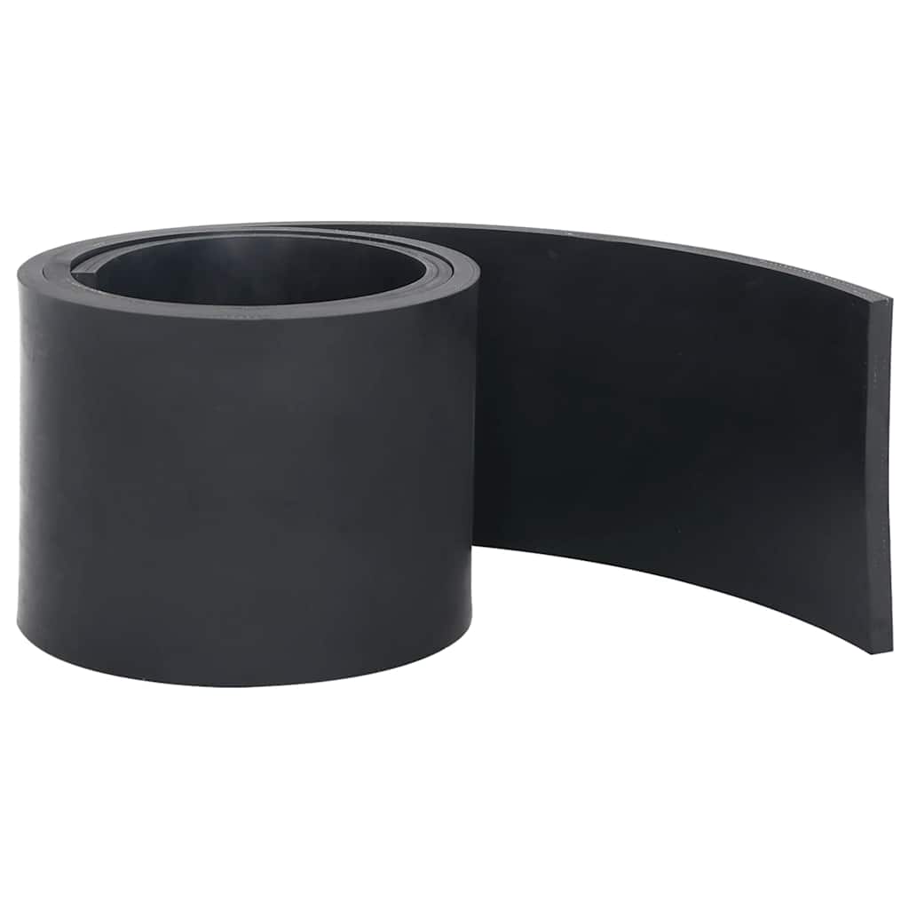 Rubber Edge for Snow Plow Black 180x15x1 cm