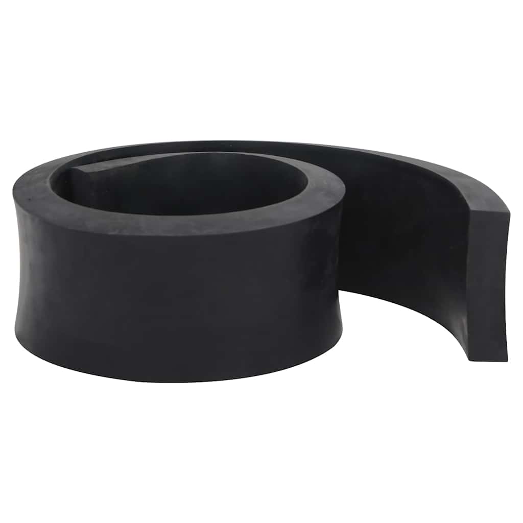 Rubber Edge for Snow Plow Black 120x8x2 cm