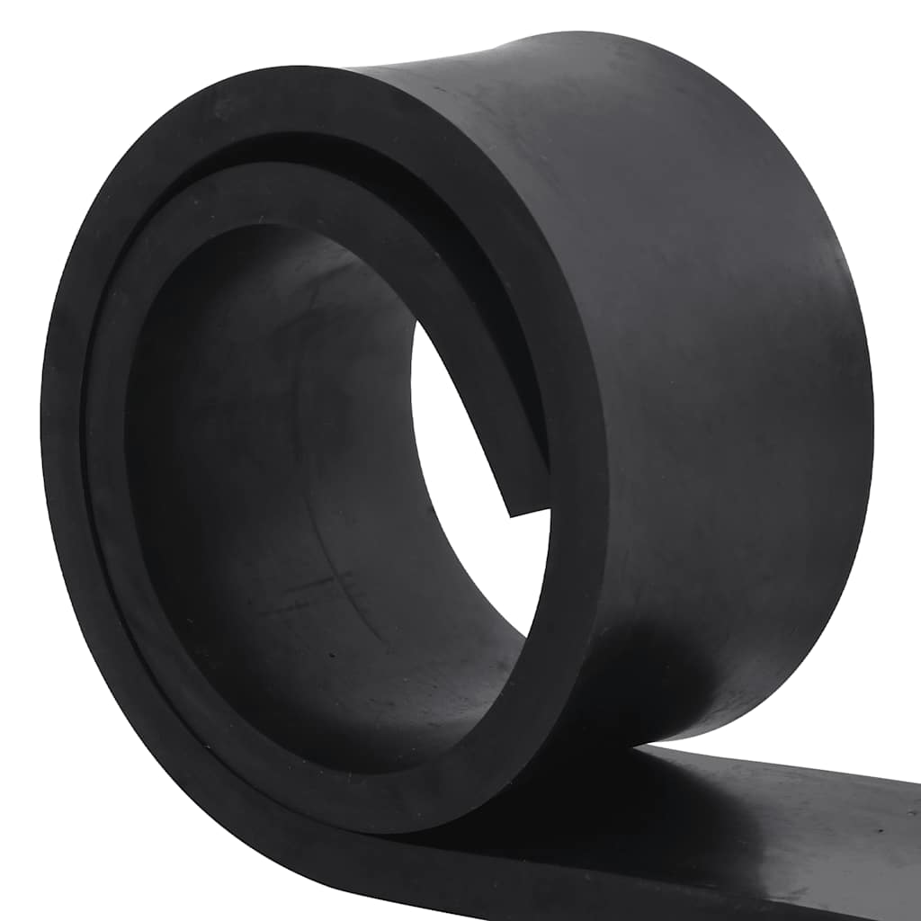 Rubber Edge for Snow Plow Black 120x15x2 cm