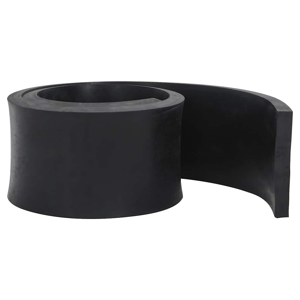 Rubber Edge for Snow Plow Black 180x15x2 cm
