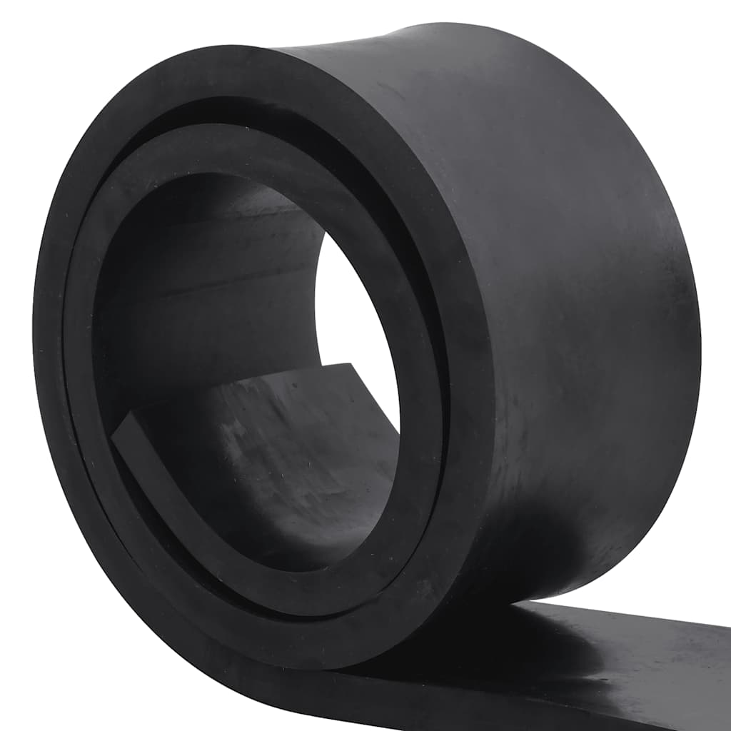 Rubber Edge for Snow Plow Black 180x15x2 cm