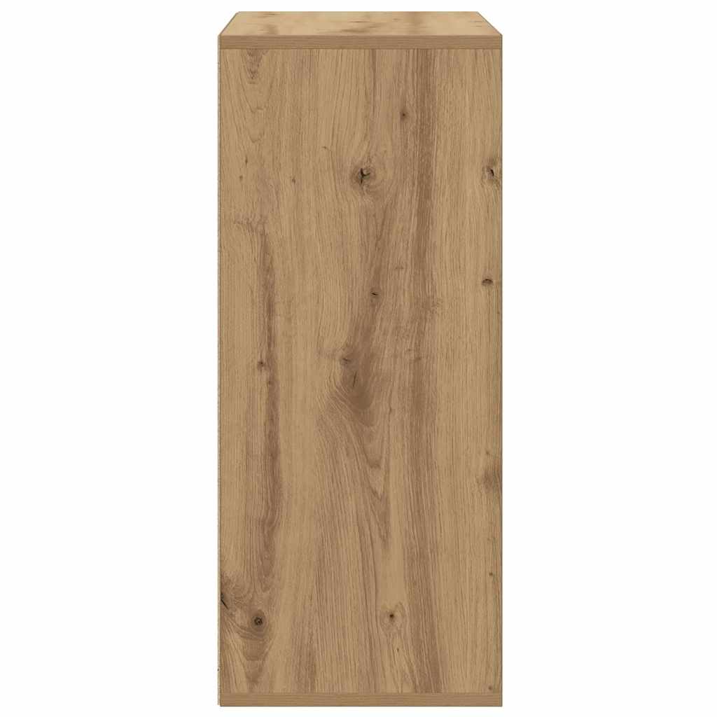 Book Cabinet Artisan Oak 60x30x71.5 cm Engineered Wood