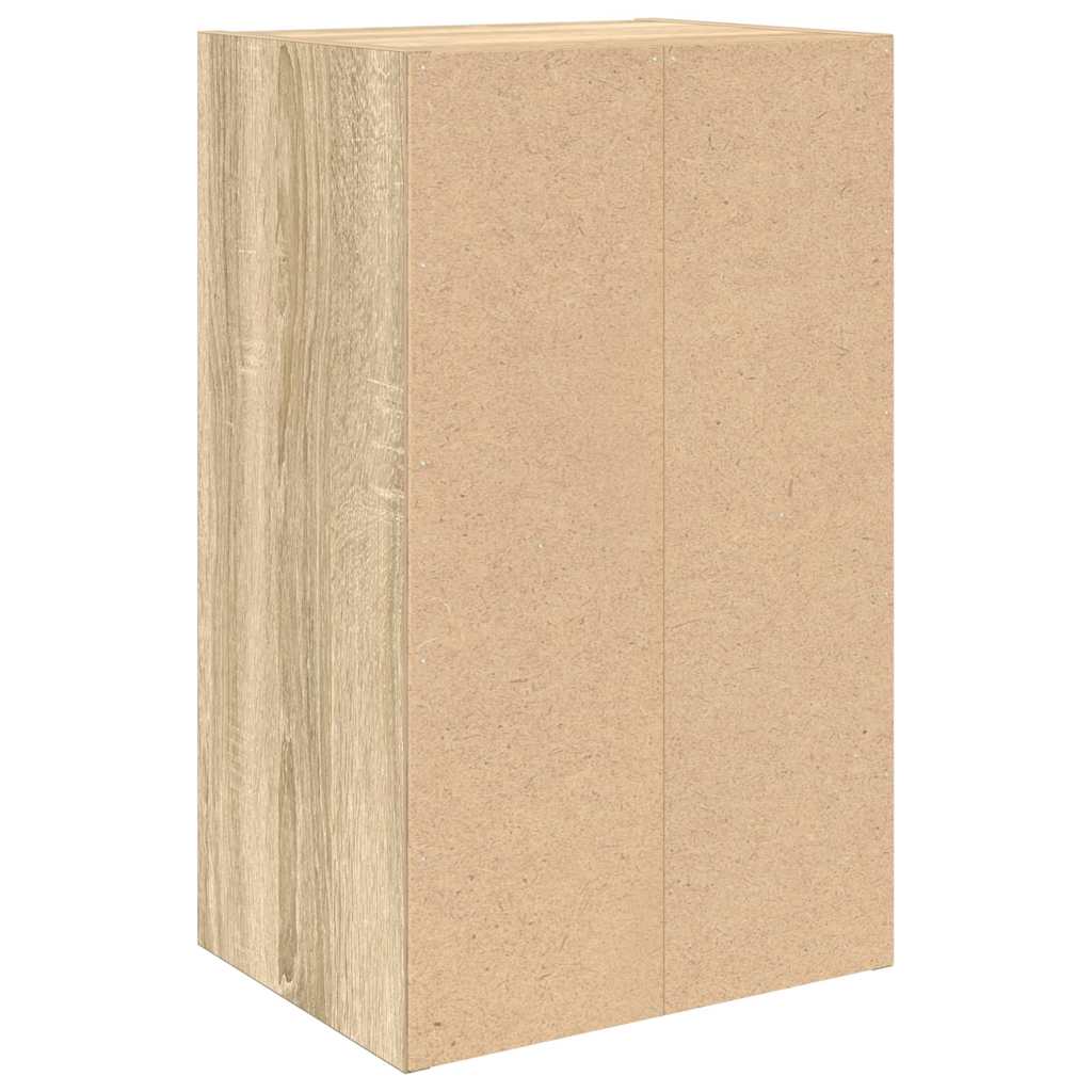 Bookcase Sonoma Oak 31x24x52 cm Engineered Wood