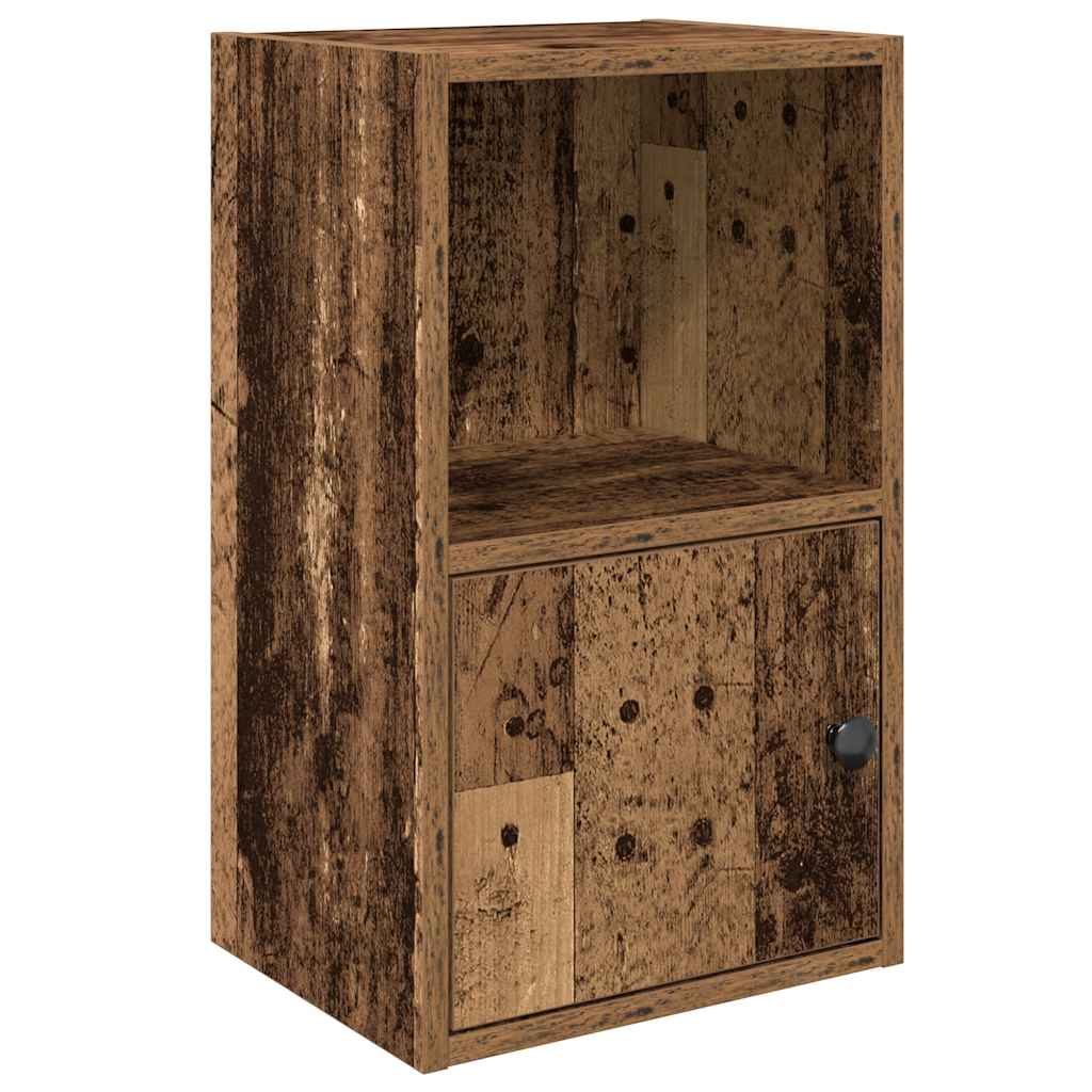 Bookcase Old Wood 31x24x52 cm Engineered Wood