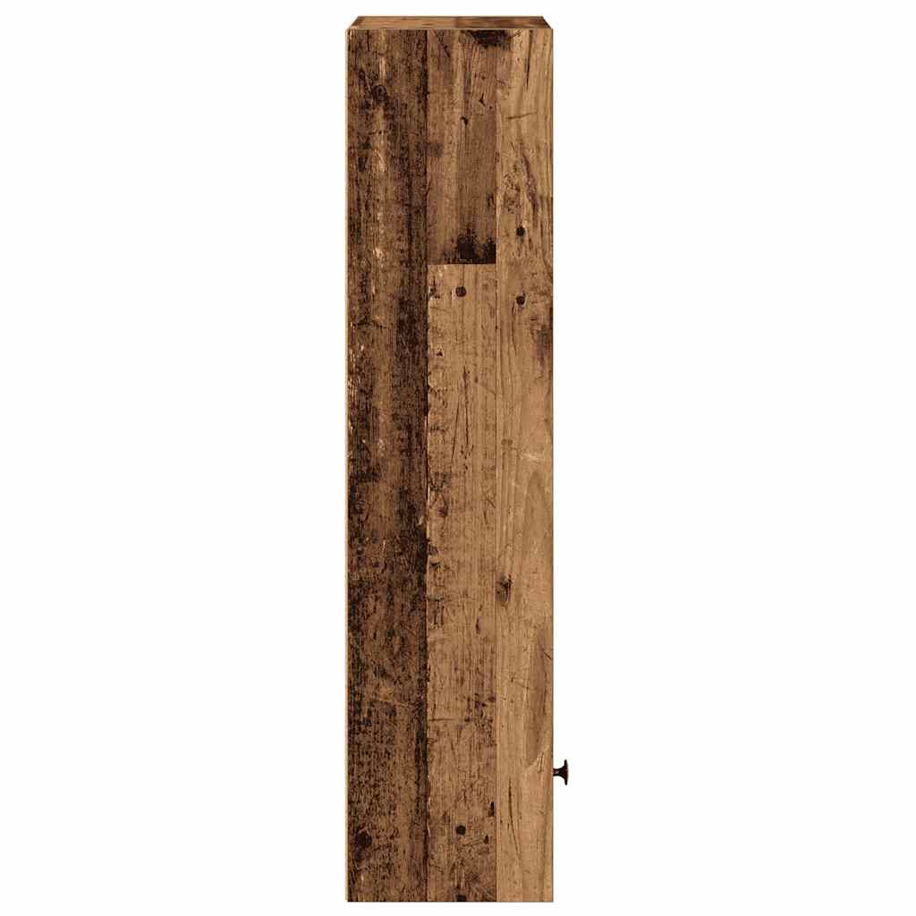 Bookcase Old Wood 31x24x102 cm Engineered Wood