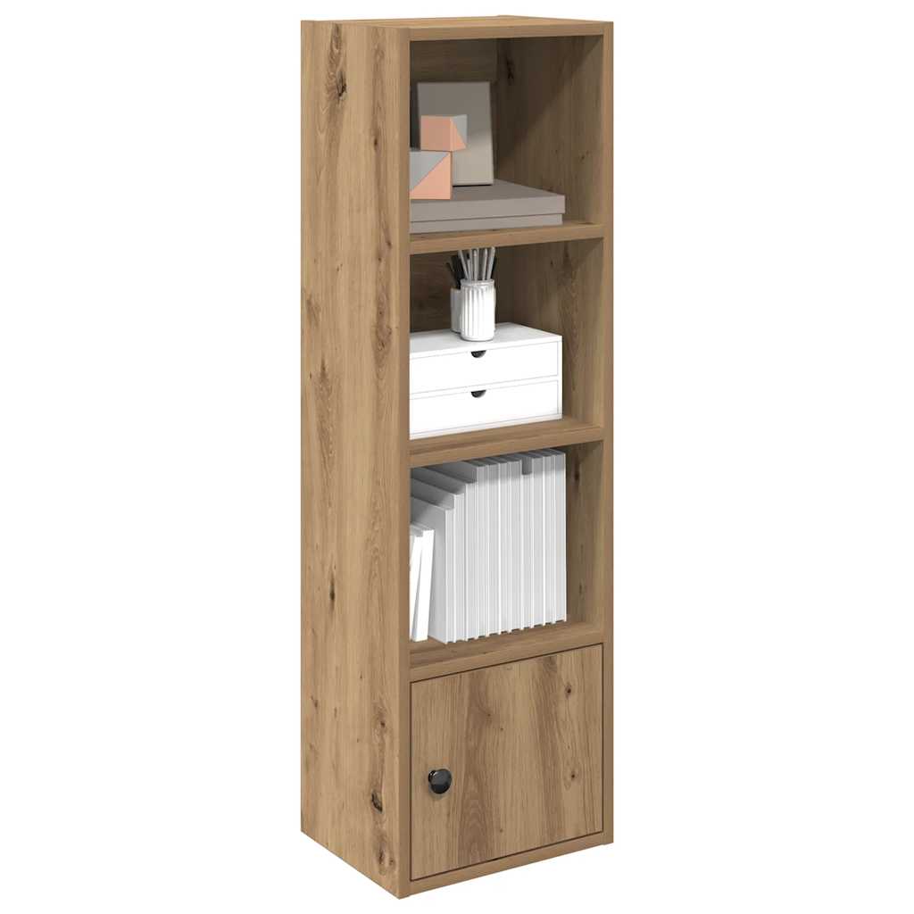 Bookcase Artisan Oak 31x24x102 cm Engineered Wood