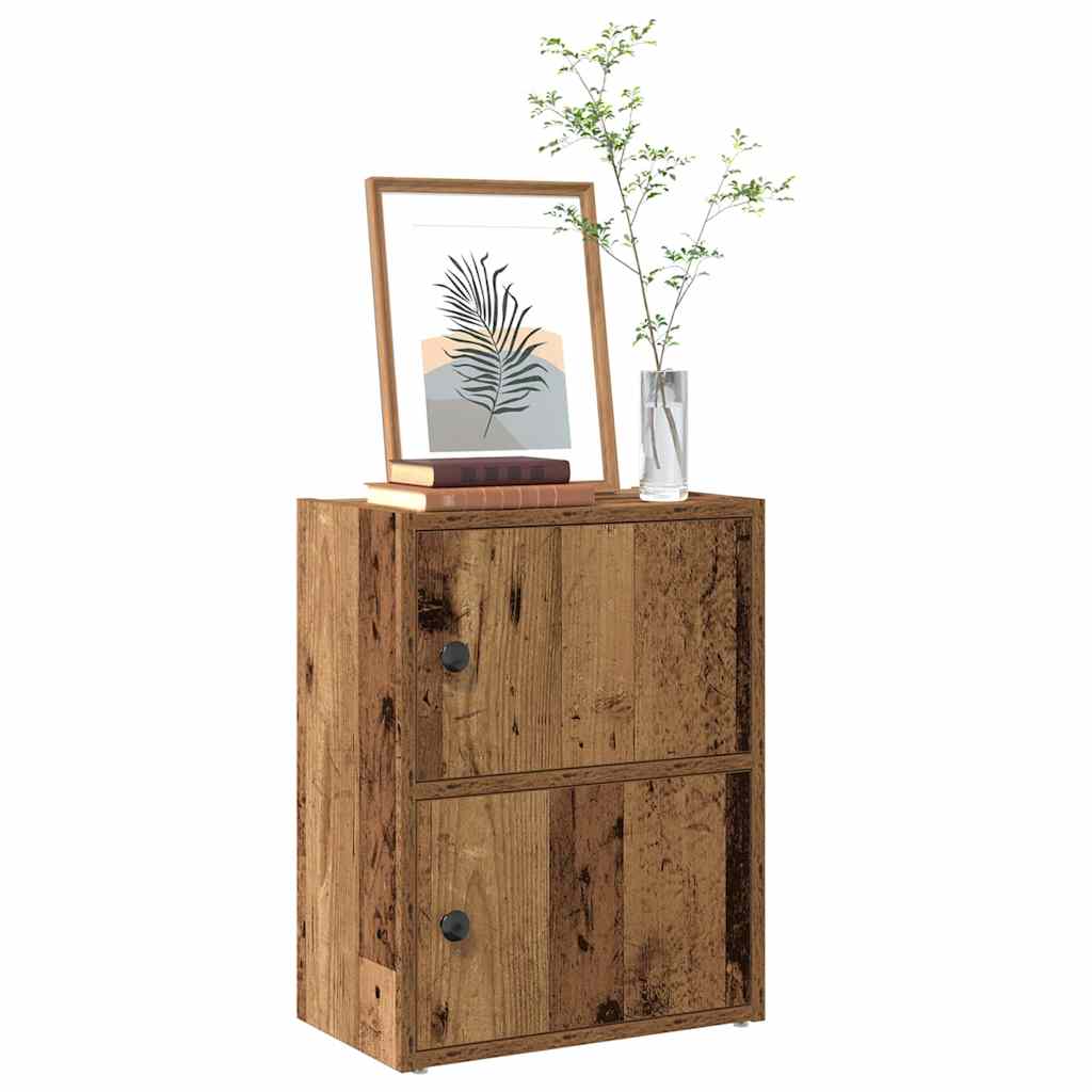 Bookcase Old Wood 40x24x52 cm Engineered Wood
