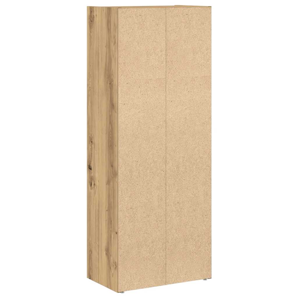 Bookcase Artisan Oak 40x24x102 cm Engineered Wood