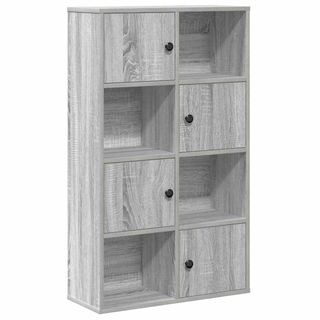 Bookcase Grey Sonoma 60x24x101,5 cm Engineered Wood