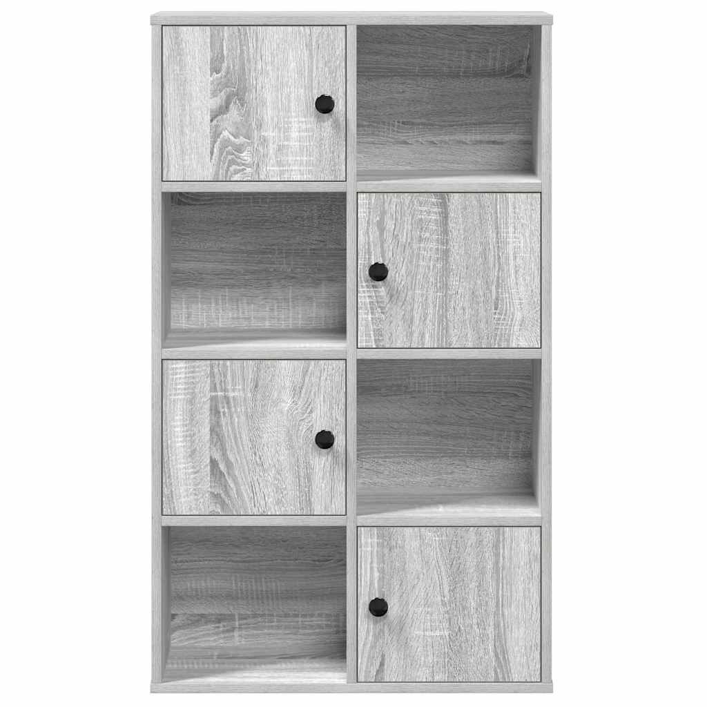 Bookcase Grey Sonoma 60x24x101,5 cm Engineered Wood