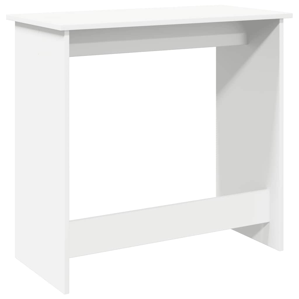 vidaXL Desk White 80x40x75 cm Engineered Wood