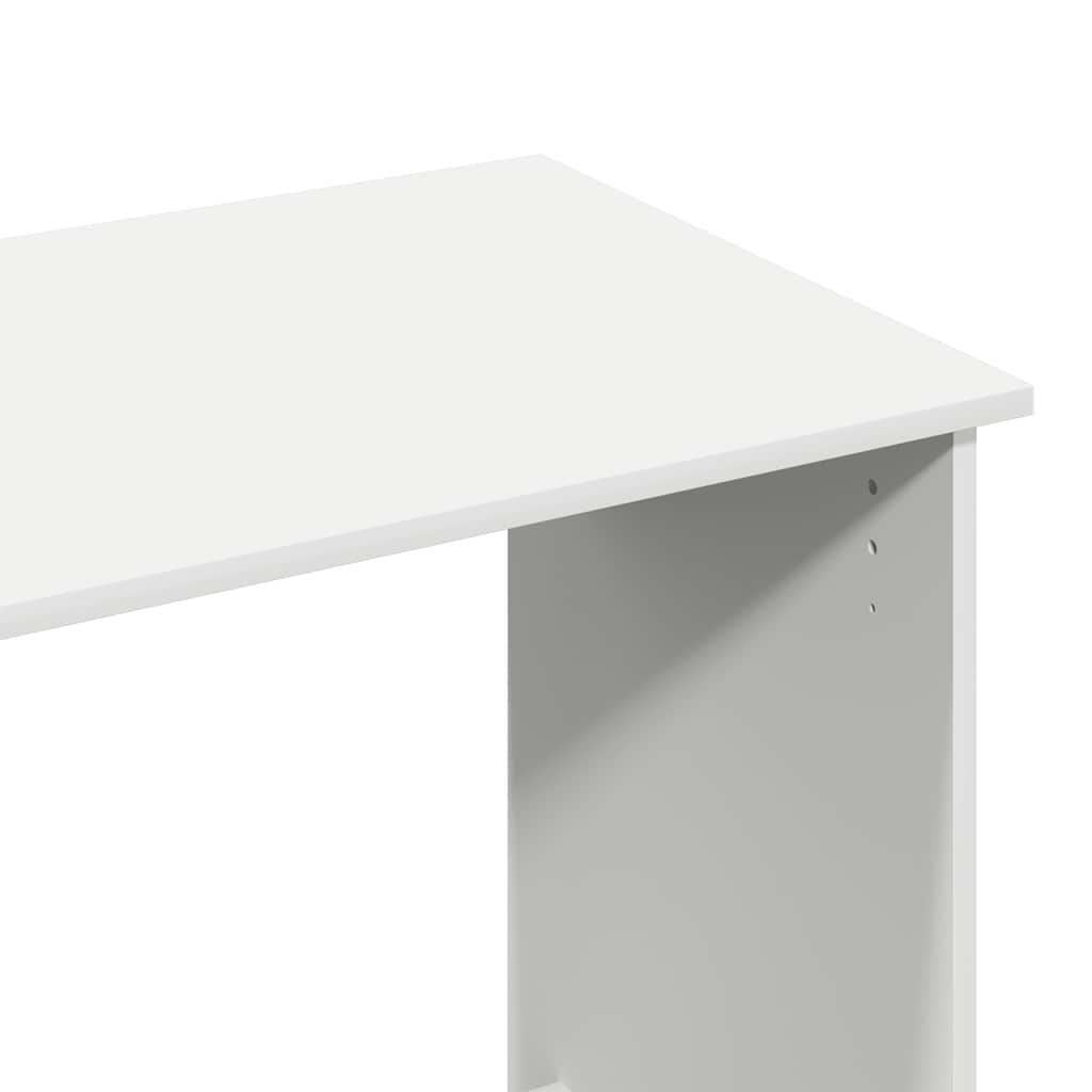 vidaXL Desk White 80x40x75 cm Engineered Wood