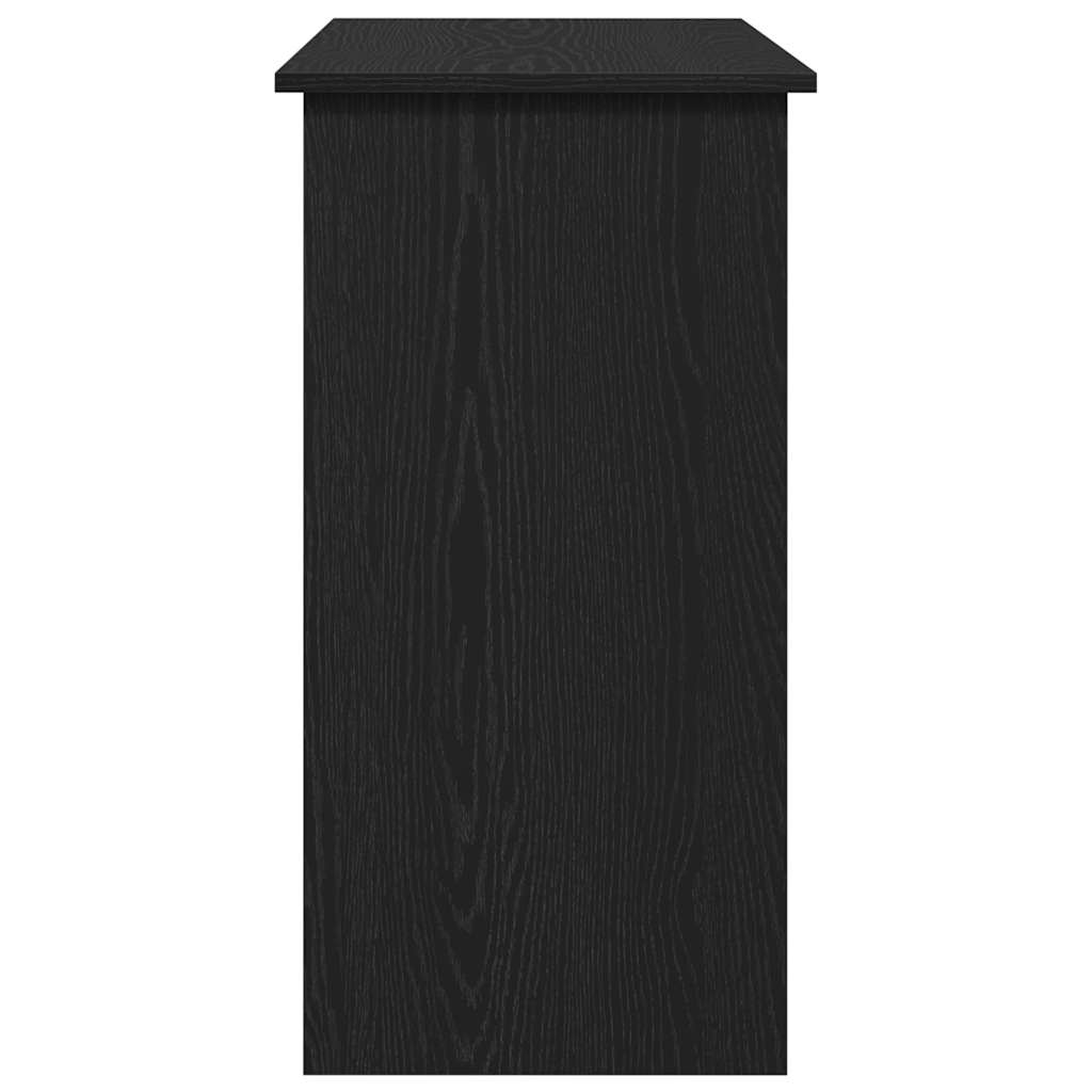 vidaXL Desk Black 80x40x75 cm Engineered Wood