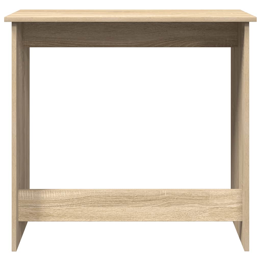 vidaXL Desk Sonoma Oak 80x40x75 cm Engineered Wood