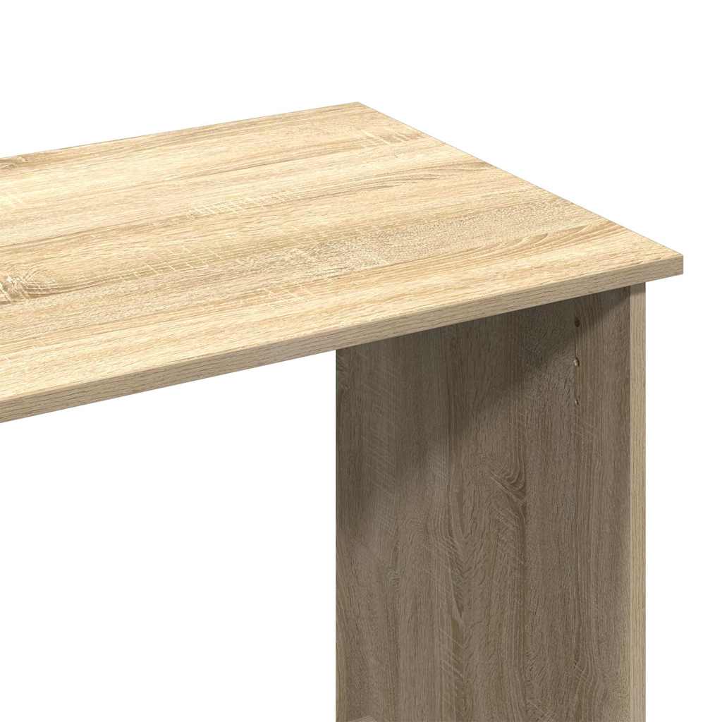 vidaXL Desk Sonoma Oak 80x40x75 cm Engineered Wood