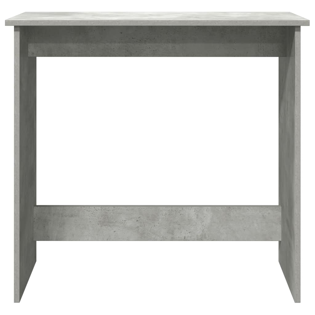 vidaXL Desk Concrete Grey 80x40x75 cm Engineered Wood