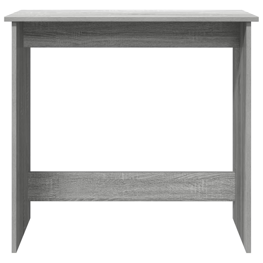 vidaXL Desk Grey Sonoma 80x40x75 cm Engineered Wood