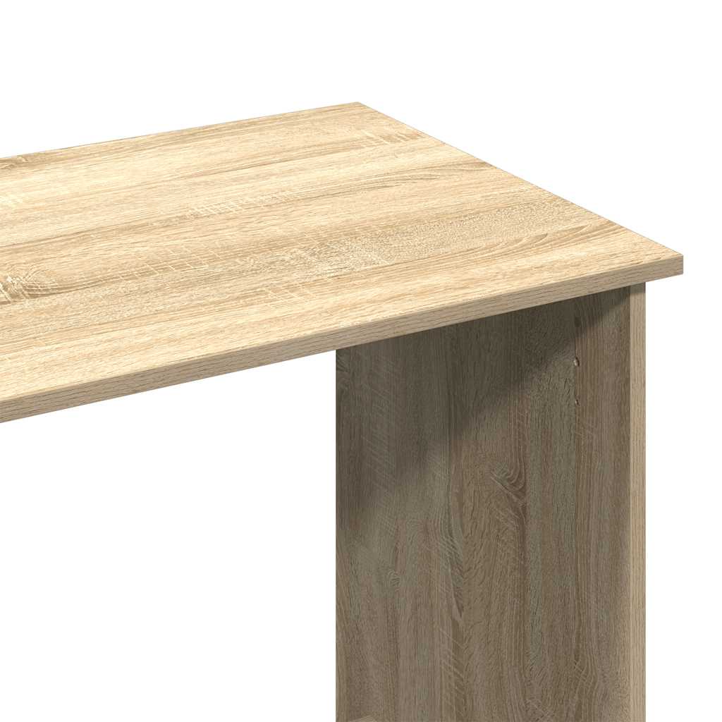 vidaXL Desk Sonoma Oak 102x50x75 cm Engineered Wood