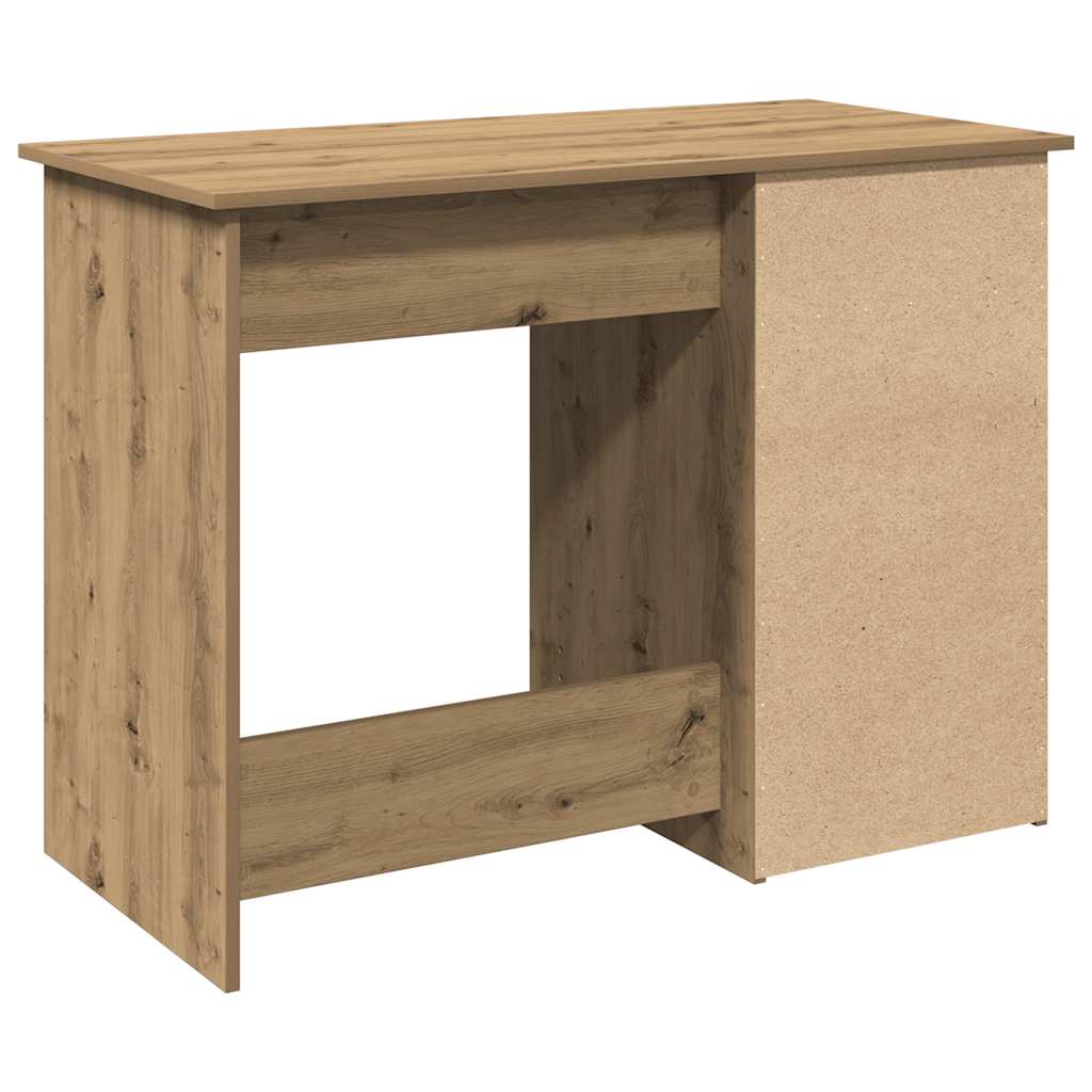 vidaXL Desk Artisan Oak 102x50x75 cm Engineered Wood