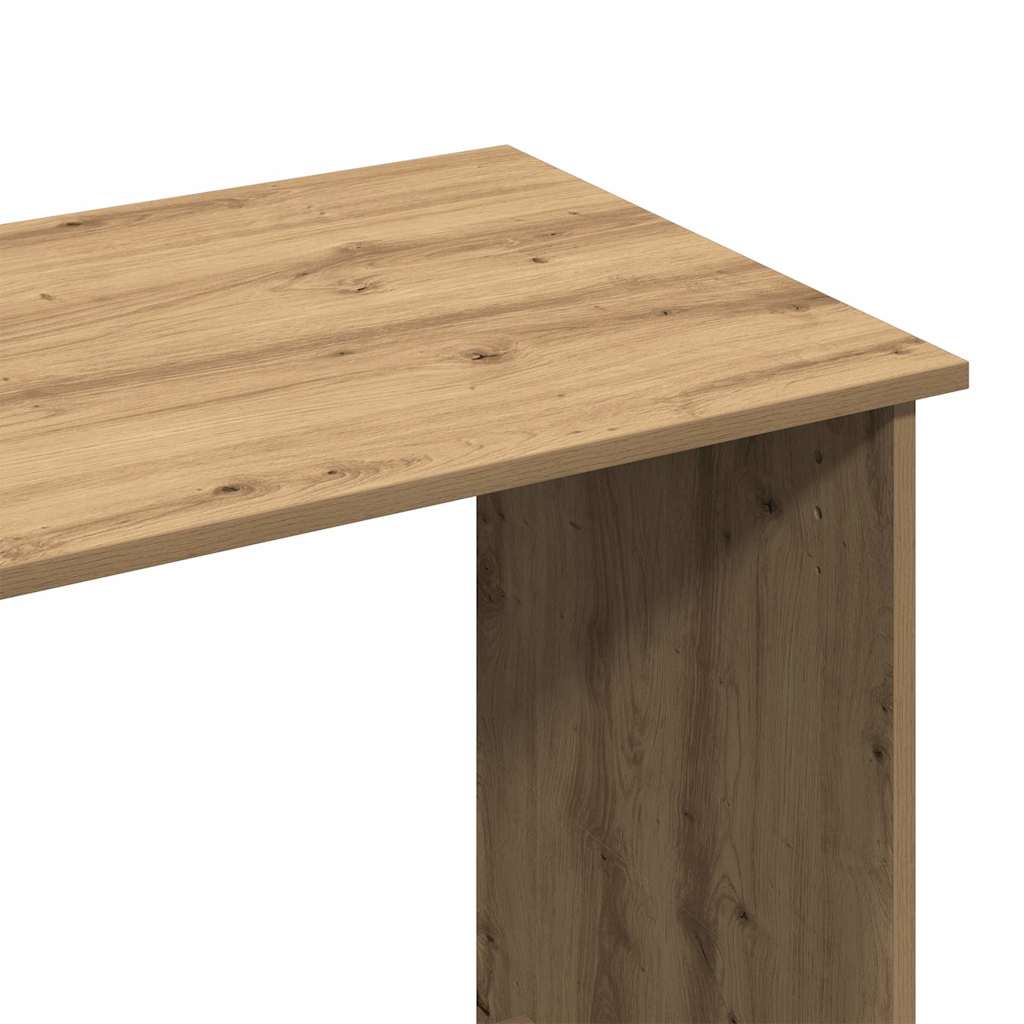 vidaXL Desk Artisan Oak 102x50x75 cm Engineered Wood