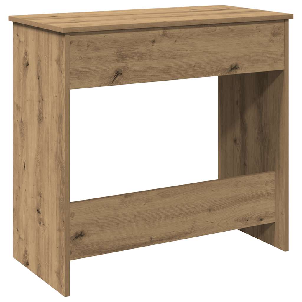 vidaXL Desk Artisan Oak 80x40x75 cm Engineered Wood