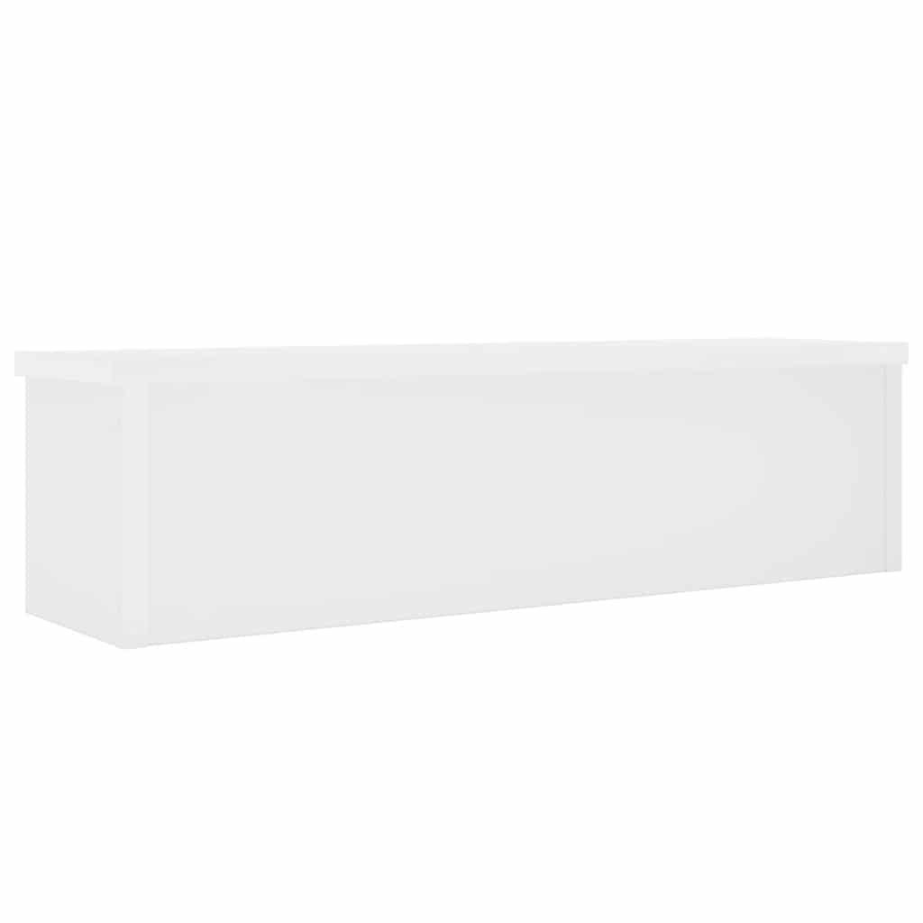 vidaXL Kitchen Rack Stackable White 50x15x16 cm Engineered Wood