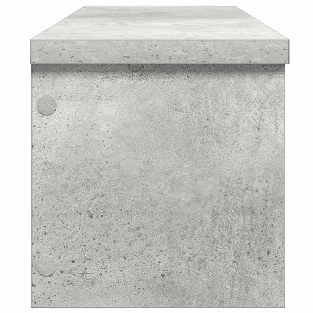 vidaXL Kitchen Racks Stackable 2 pcs Concrete Grey 50x15x16 cm