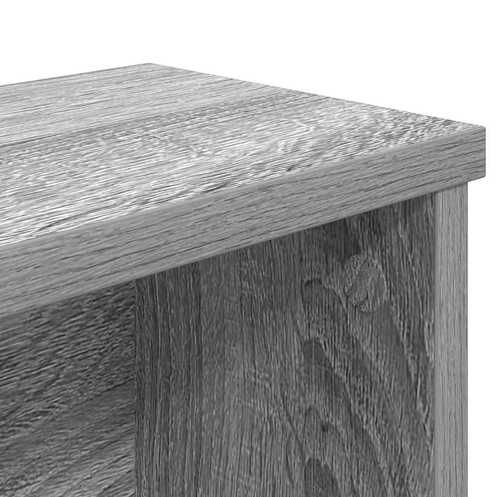 Kitchen Rack Stackable Grey Sonoma 50x15x16 cm Engineered Wood