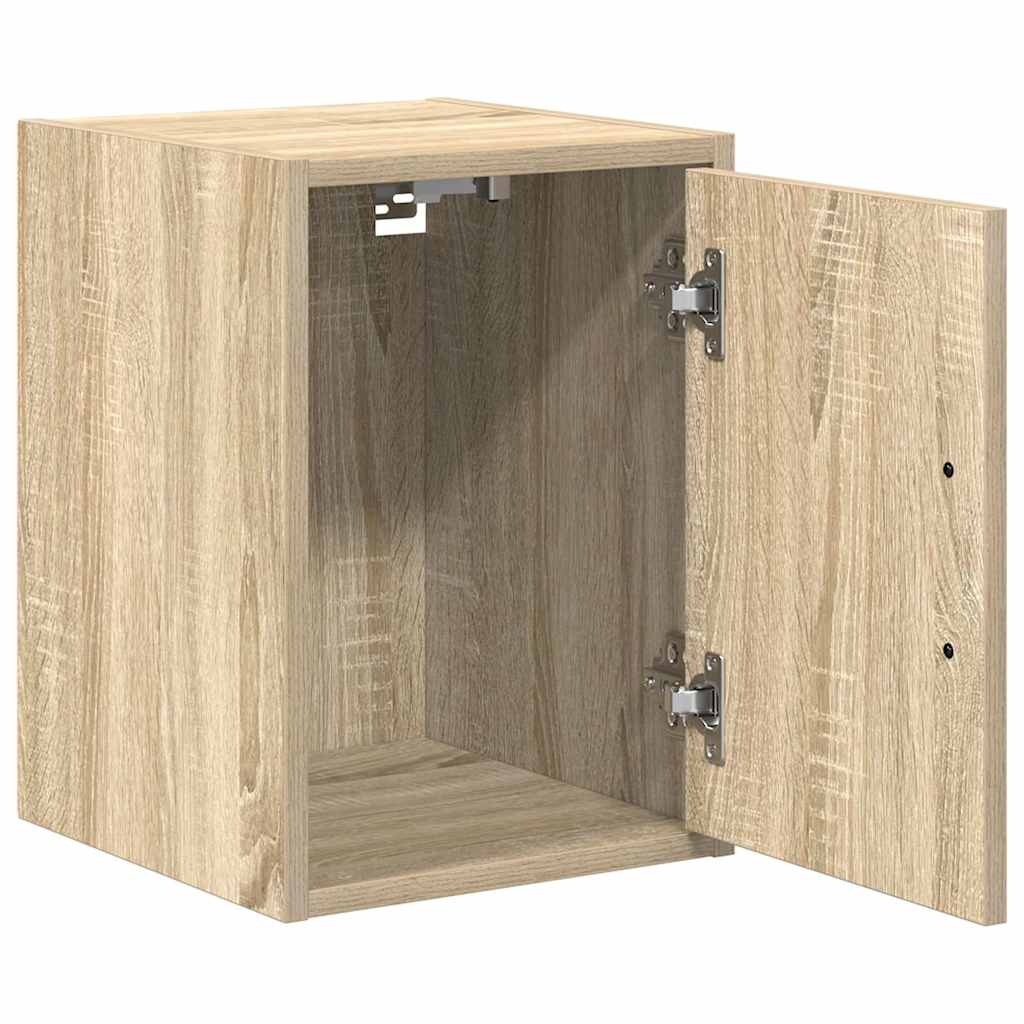 Garage Wall Cabinets 2 pcs Sonoma Oak Engineered Wood