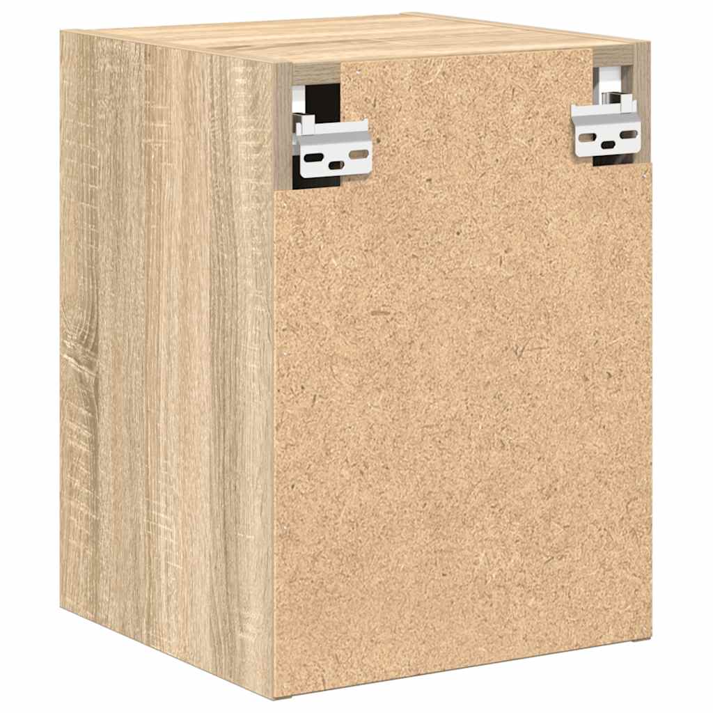 Garage Wall Cabinets 2 pcs Sonoma Oak Engineered Wood