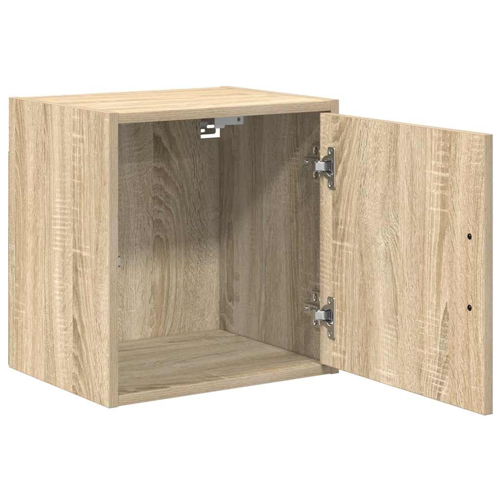 Garage Wall Cabinets 2 pcs Sonoma Oak Engineered Wood