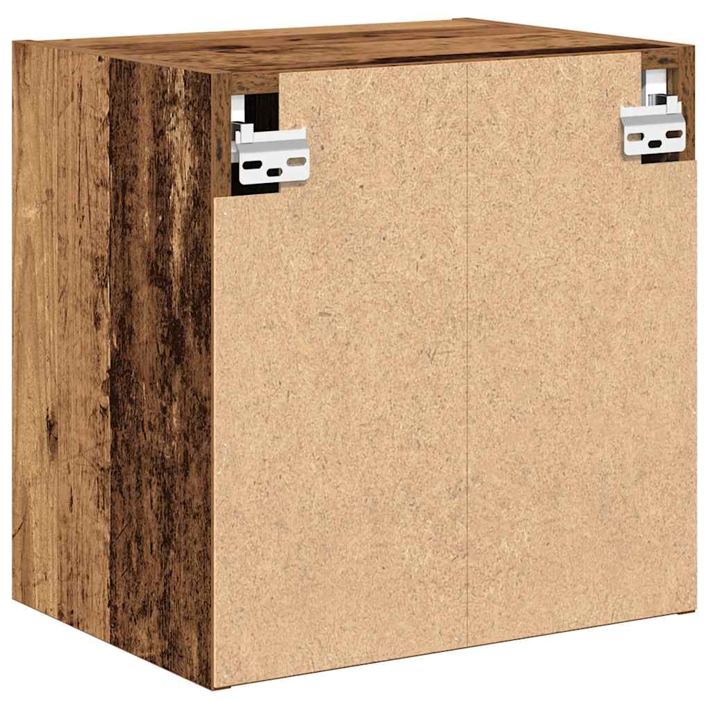 Garage Wall Cabinet Old Wood Engineered Wood