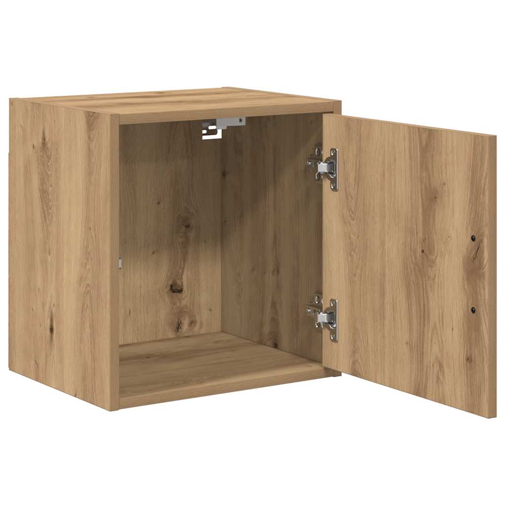Garage Wall Cabinet Artisan Oak Engineered Wood
