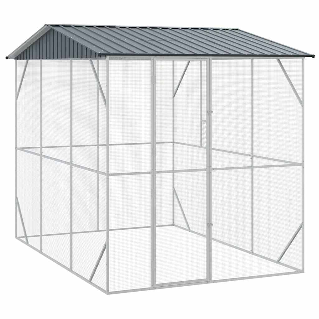 Bird Cage Anthracite 227 x 310 x 247 cm Galvanised Steel