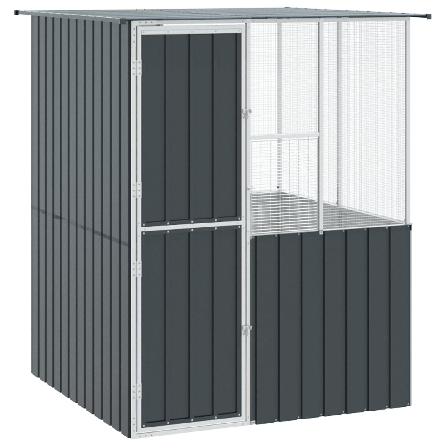 Bird Cage Anthracite 165 x 165 x 200 cm Galvanised Steel