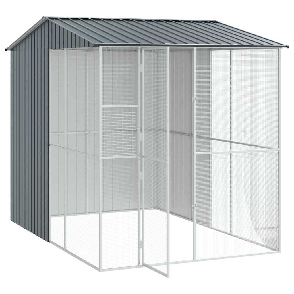 Bird Cage Anthracite 215 x 310 x 247 cm Galvanised Steel