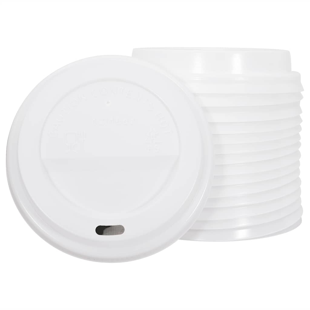Paper Coffee Cups with Lids 1000 pcs 16oz 400ml