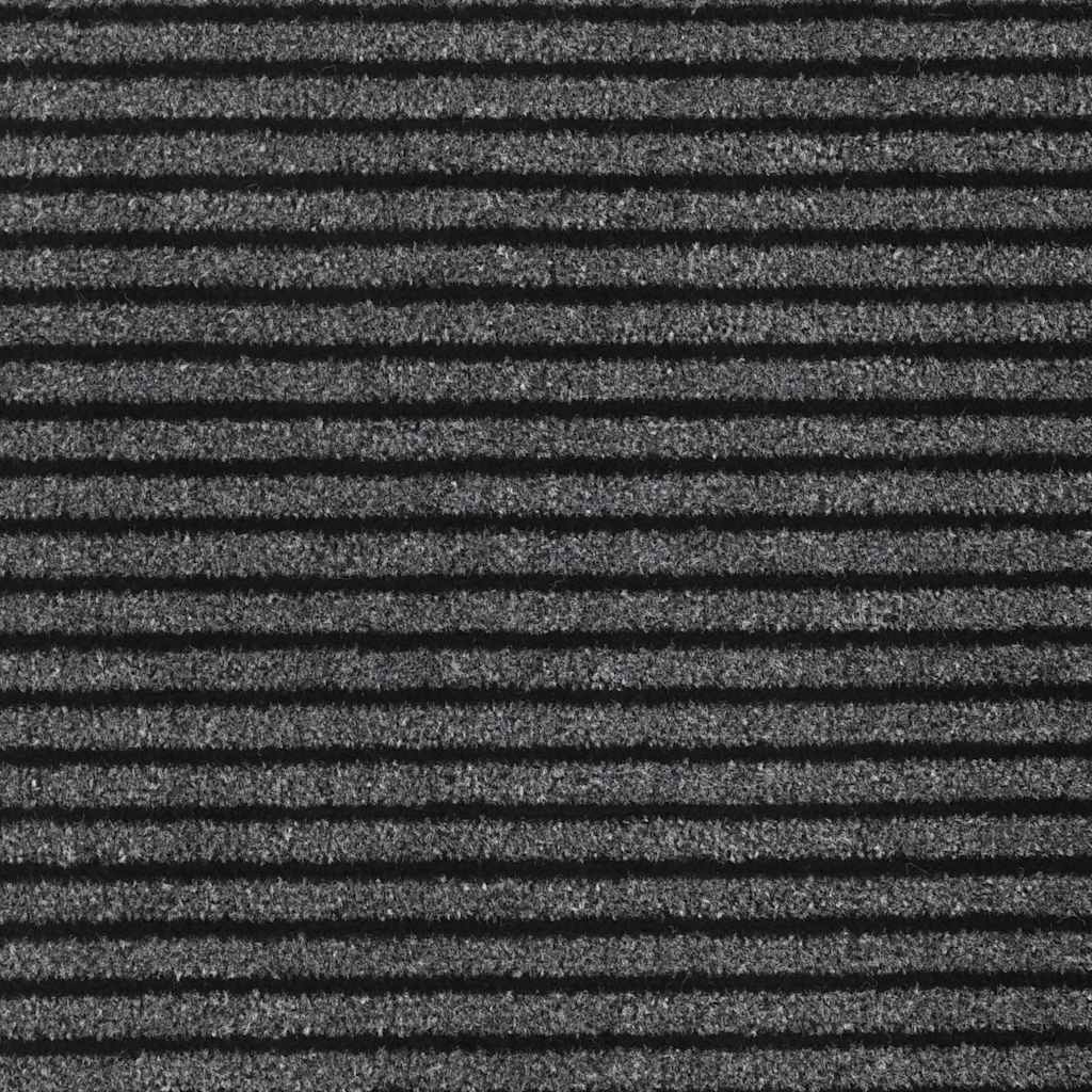 Doormat Black 40 x 60 cm Polypropylene