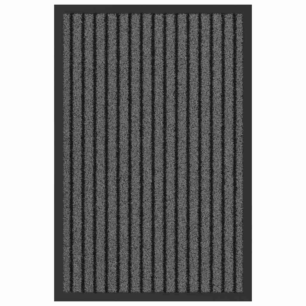 Doormat Black 40 x 60 cm Polypropylene