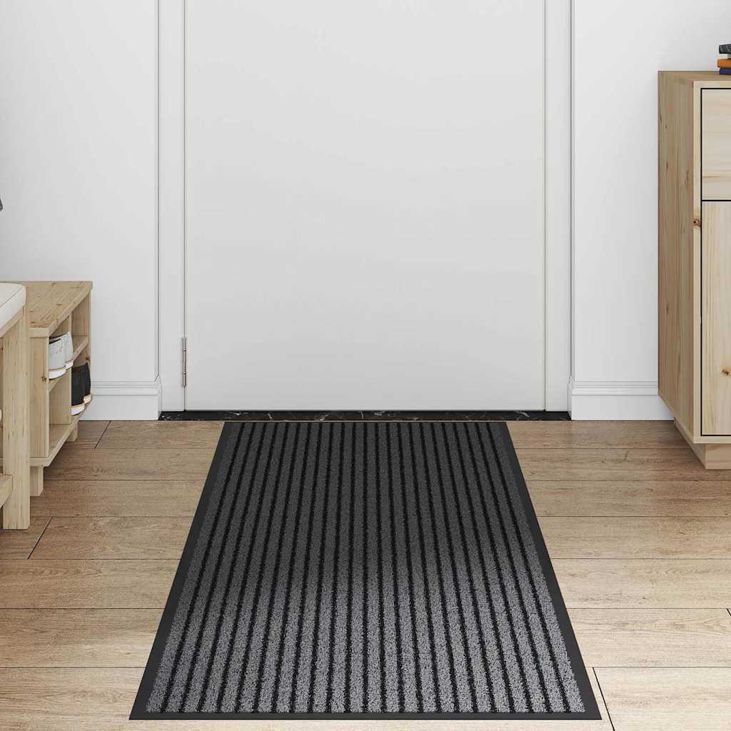 Doormat Black 60 x 150 cm Polypropylene