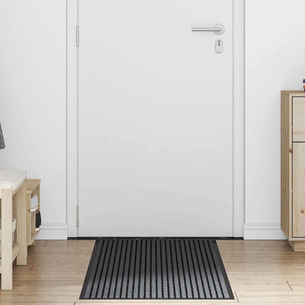 Doormat Black 60 x 180 cm Polypropylene