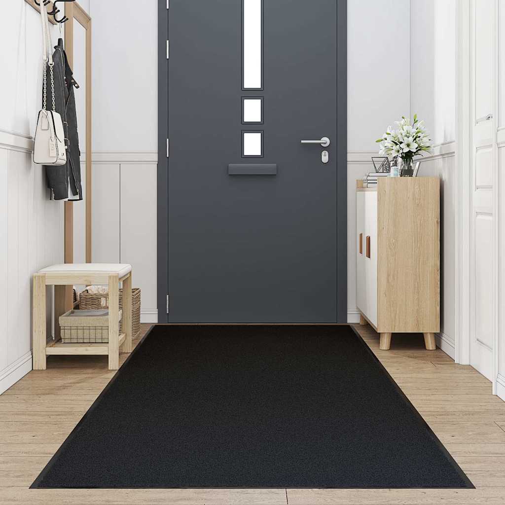 Doormat Black 115x400 cm