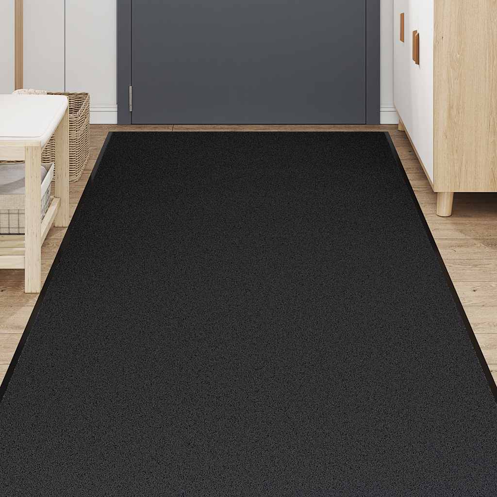 Doormat Black 115x400 cm