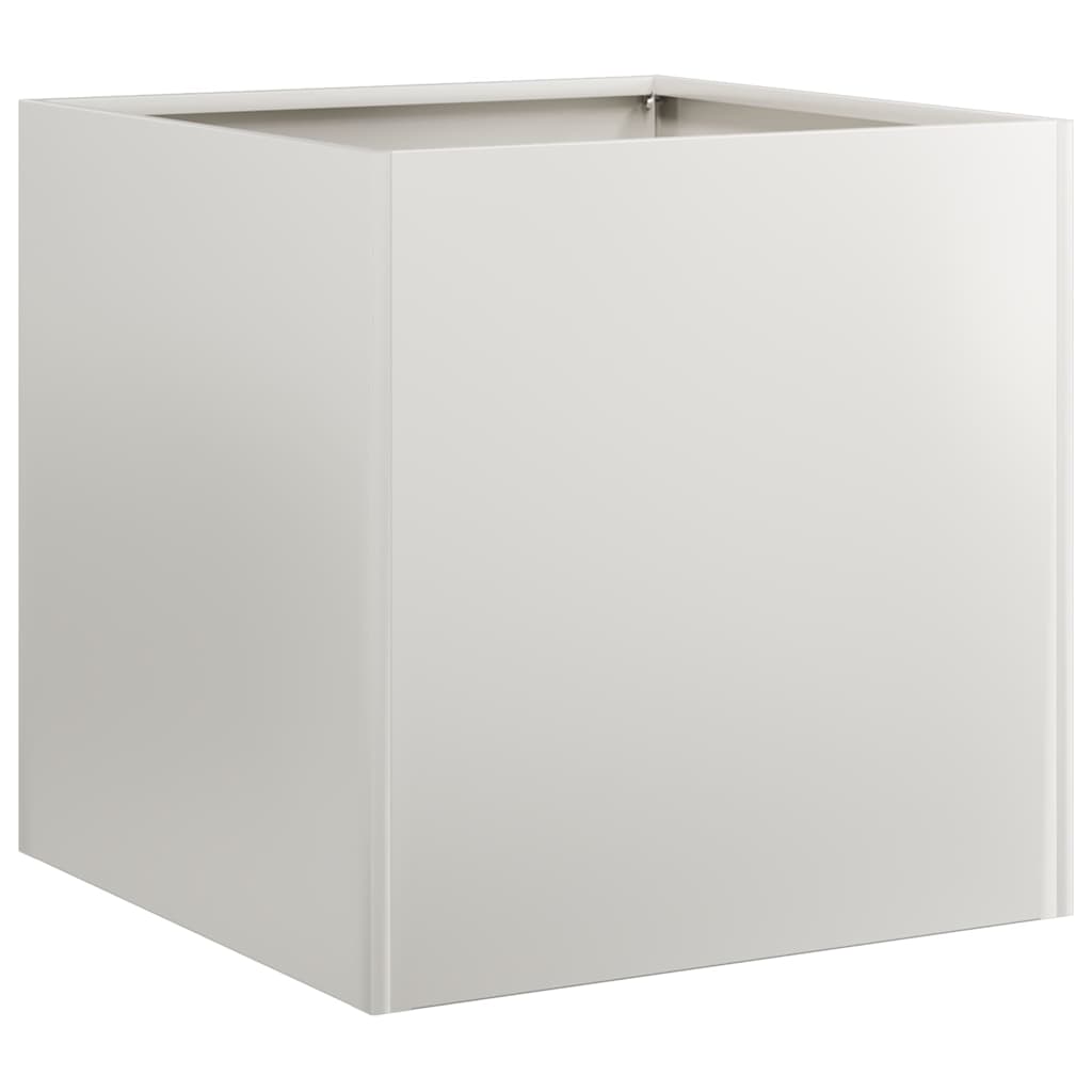 vidaXL Planter 40x40x40 cm Stainless Steel